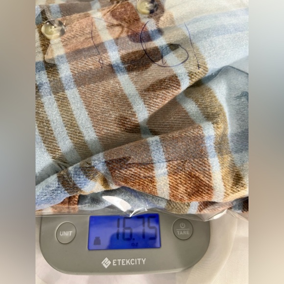 Ford Bronco Blue Plaid Flannel Shirt M Official Licensed Unisex Fit - Picture 10 of 10